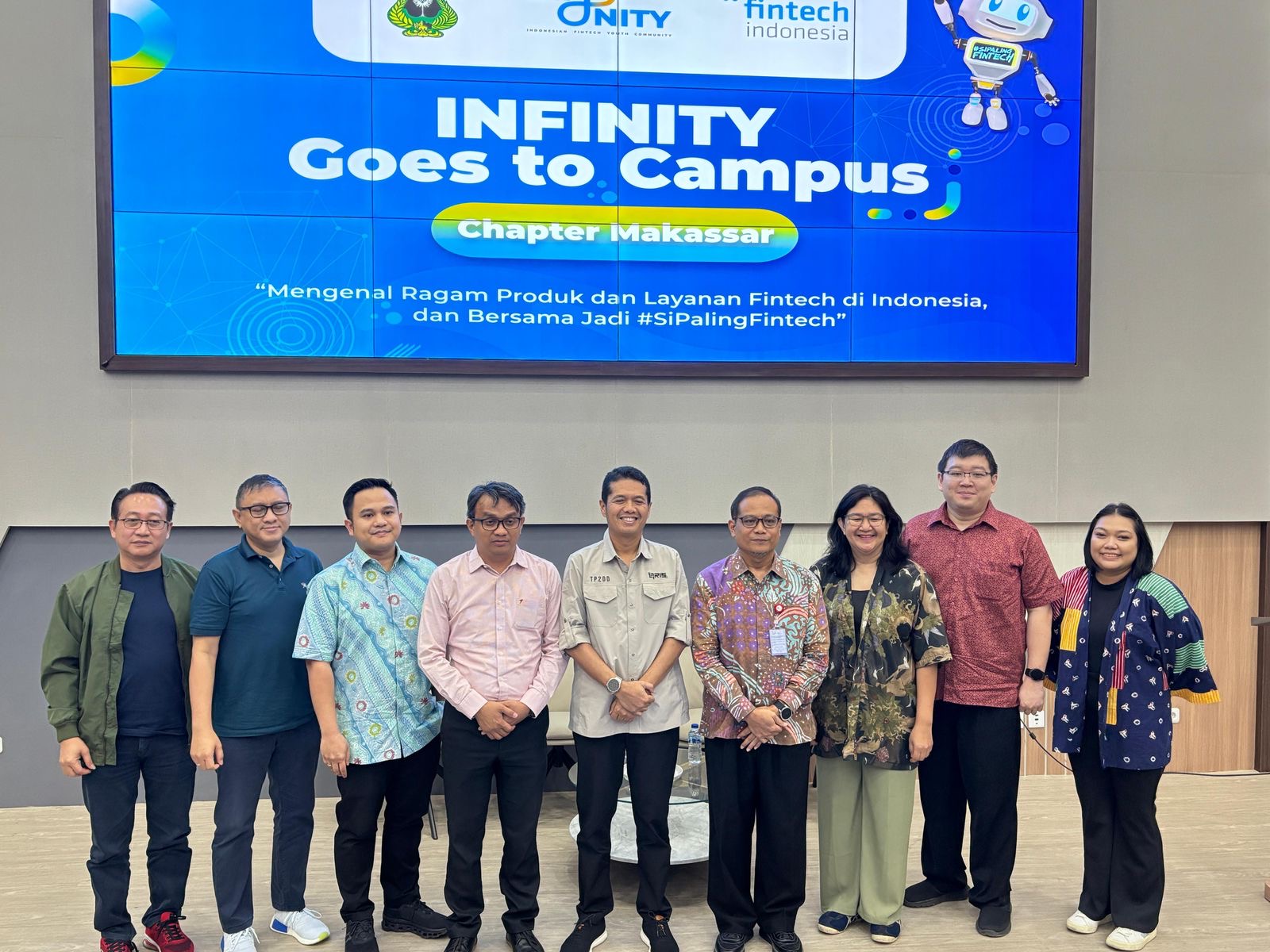 Infinity Goes to Campus di Unhas, Bahas Ragam Layanan Fintech dan Literasi Keuangan