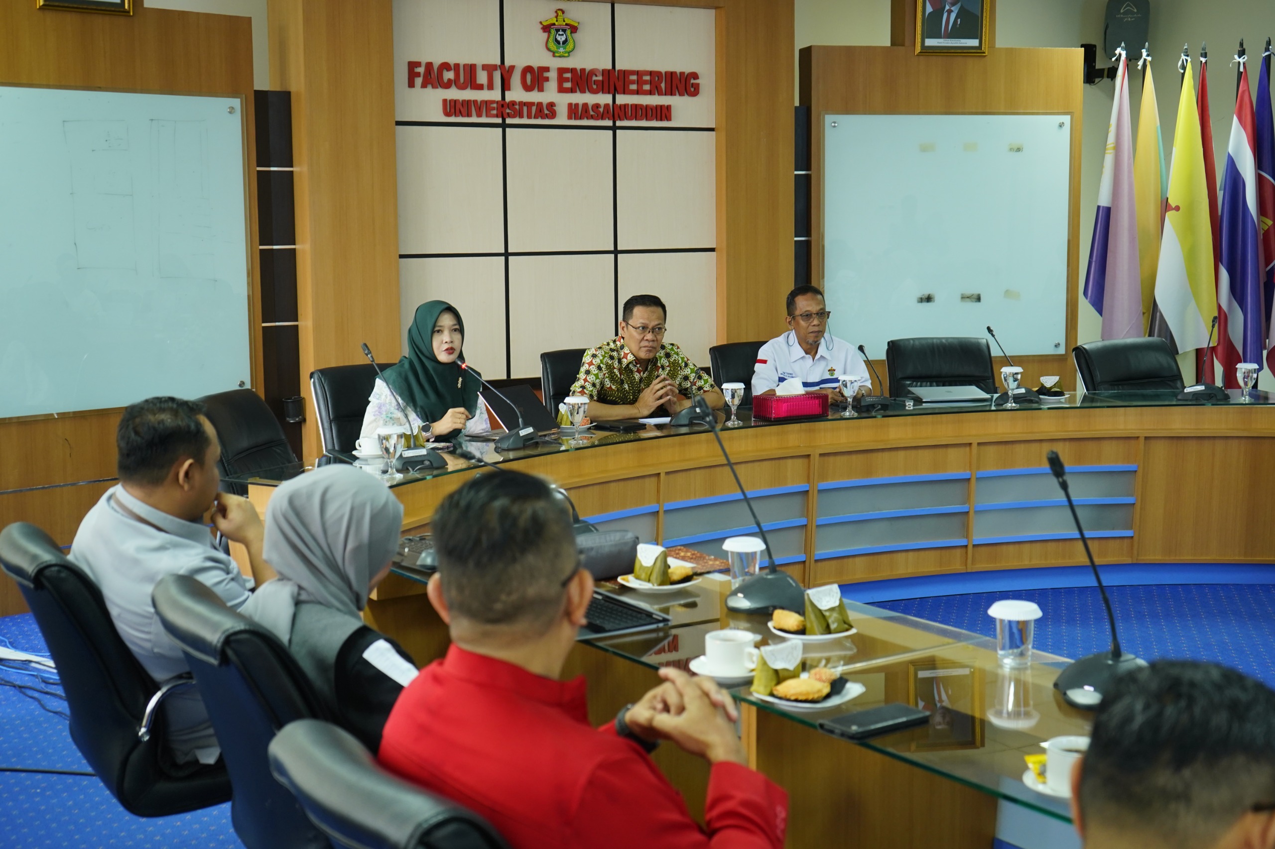 Tim UI GreenMetric Universitas Hasanuddin Menerima Kunjungan Kerja Tim Green Campus Universitas Brawijaya