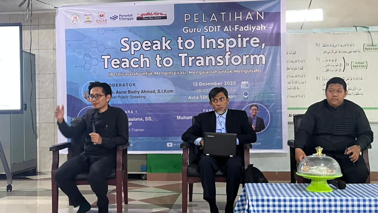 Perkuat Kualitas Pengajaran, SDIT Al-Fadiyah Bekali Guru Lewat Pelatihan Khusus
